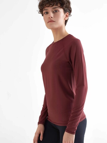 True North Shirt 'Langarmshirt' in Red