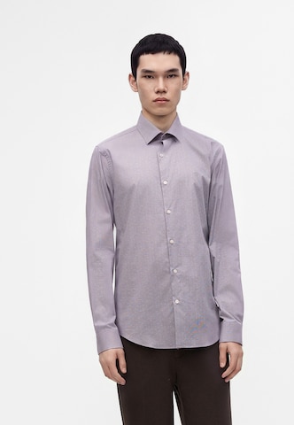 Calvin Klein Regular Fit Hemd 'ESNTL' in Grau: Vorderseite