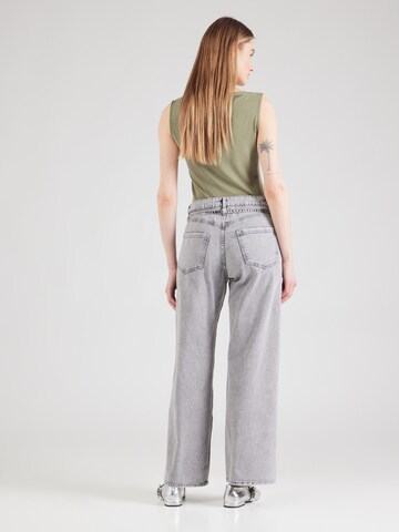 Monki Loosefit Παντελόνι σε μαύρο