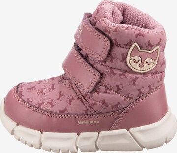 GEOX Snow Boots 'Flexyper' in Pink
