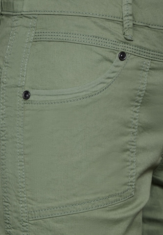 STREET ONE Slim fit Cargo Pants 'Yulius' in Green