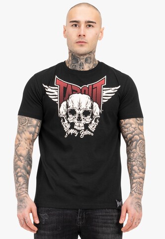 Tapout Póló 'HAMLINES' - fekete: elől