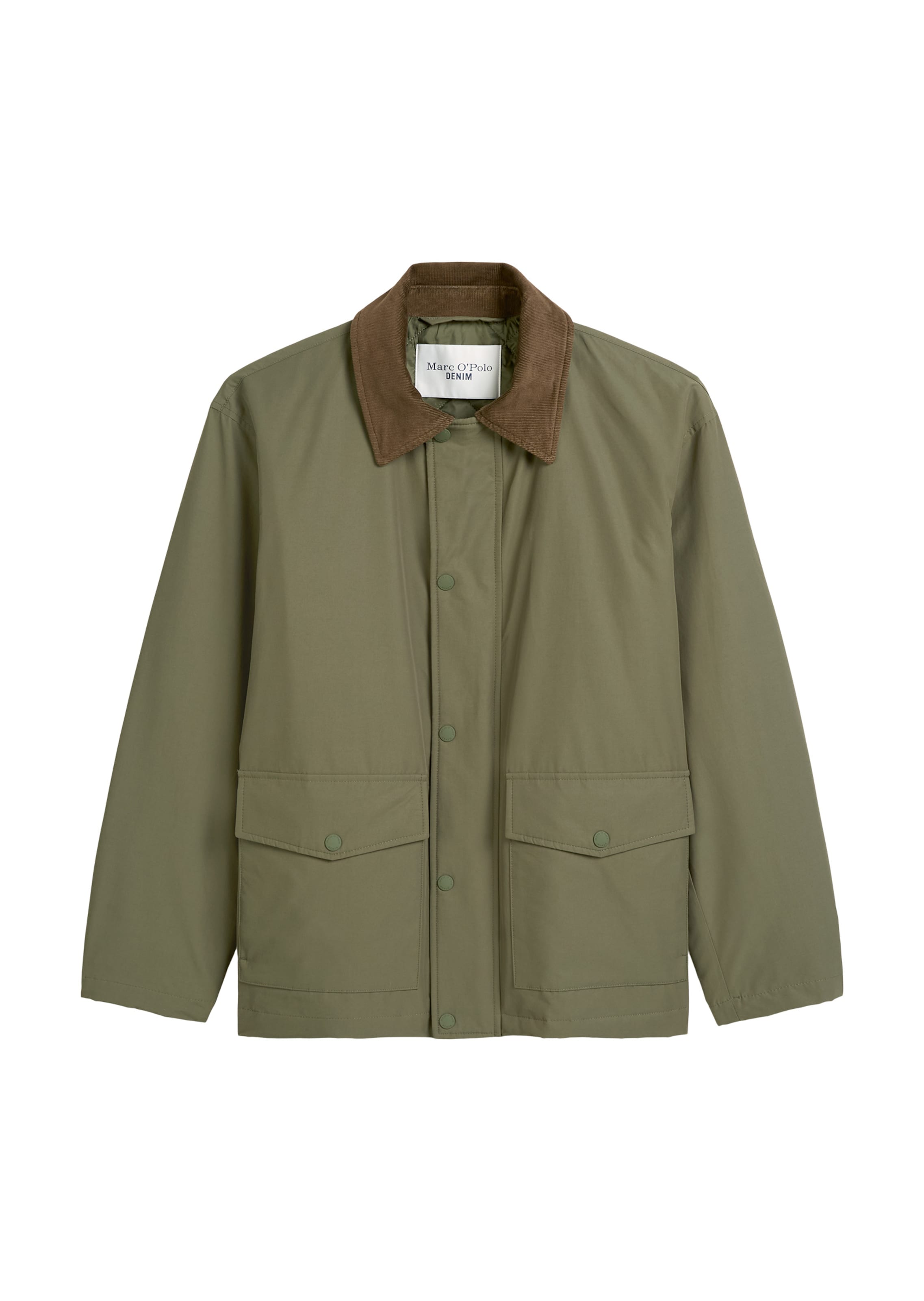 Marc O'Polo DENIM Jacke in braun / grün, Produktansicht