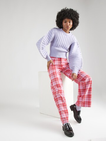 florence by mills exclusive for ABOUT YOU Sweater 'Peiskos' in Purple