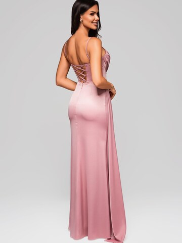Ombre Evening dress in Pink