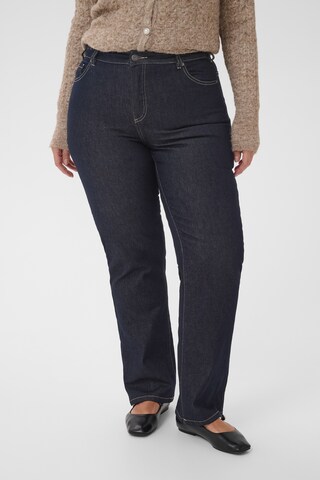 Coupe slim Jean KAFFE CURVE en bleu