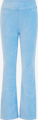 Pantaloni de la WE Fashion pe albastru: față