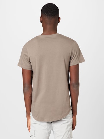 JACK & JONES - Ajuste regular Camiseta 'Noa' en marrón