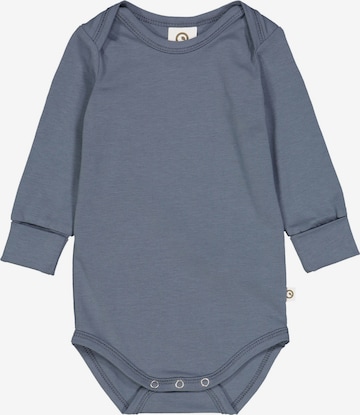 Barboteuse / body Müsli by GREEN COTTON en gris : devant
