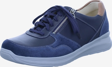 Ganter Schnürschuh 'Harald' in Blau: Vorderseite
