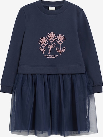 s.Oliver Kleid in Blau: Vorderseite