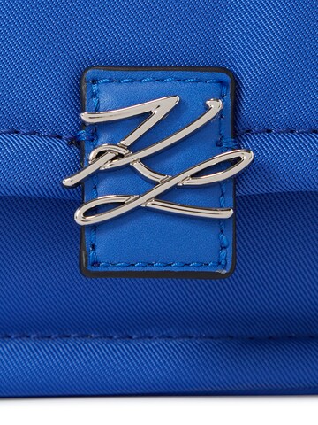 Geantă de umăr de la Karl Lagerfeld pe albastru