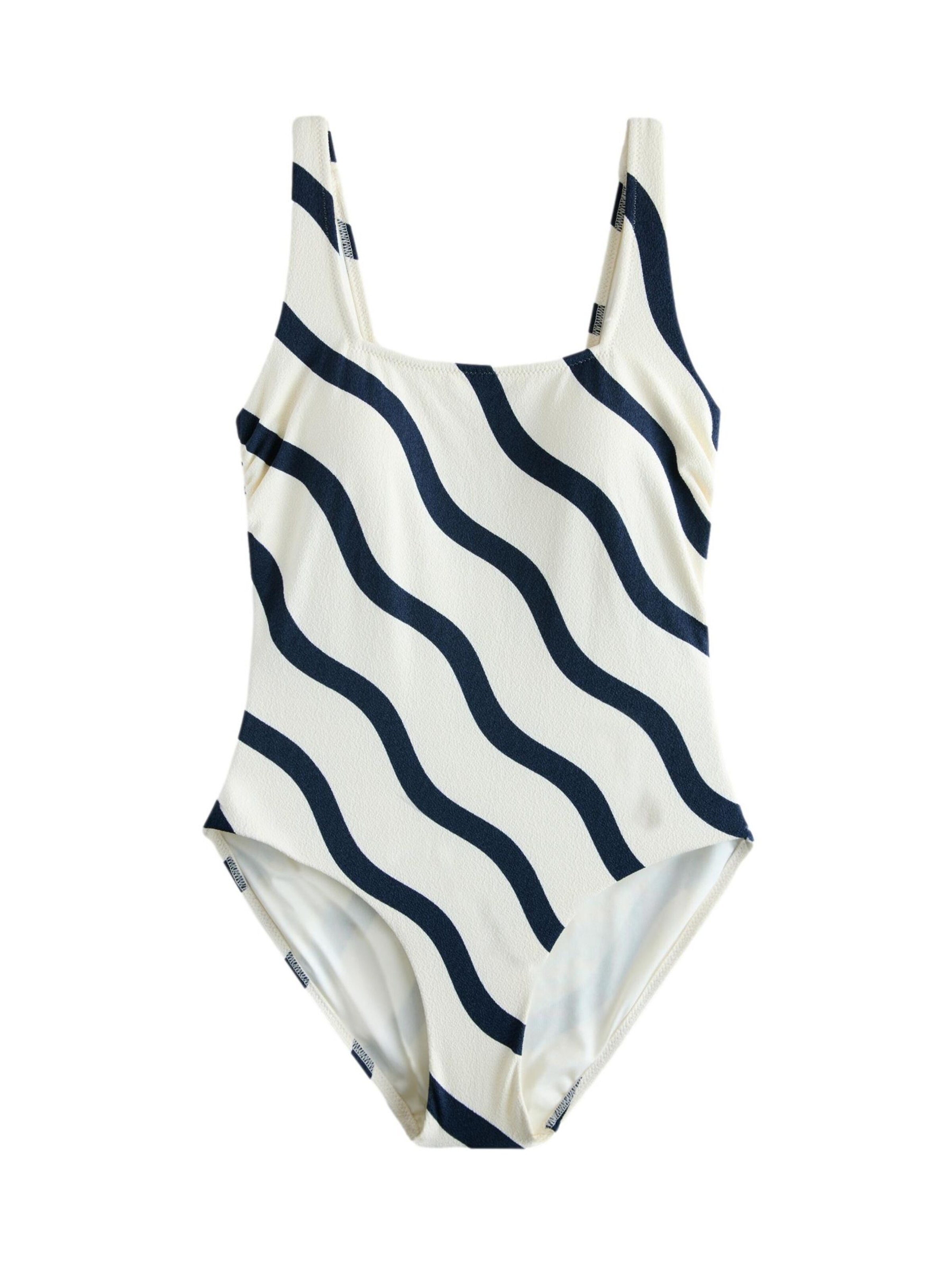 Next Shaping swimsuit in XS in Navy / White, Item view