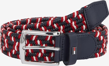 TOMMY HILFIGER Riem 'DENTON' in Blauw: voorkant