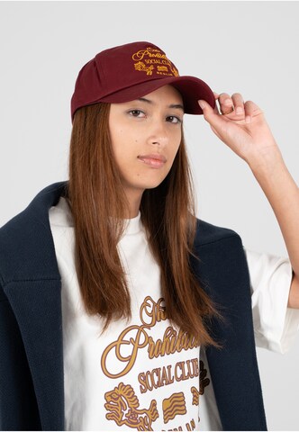 Prohibited - Gorra 'Clubhouse' en rojo