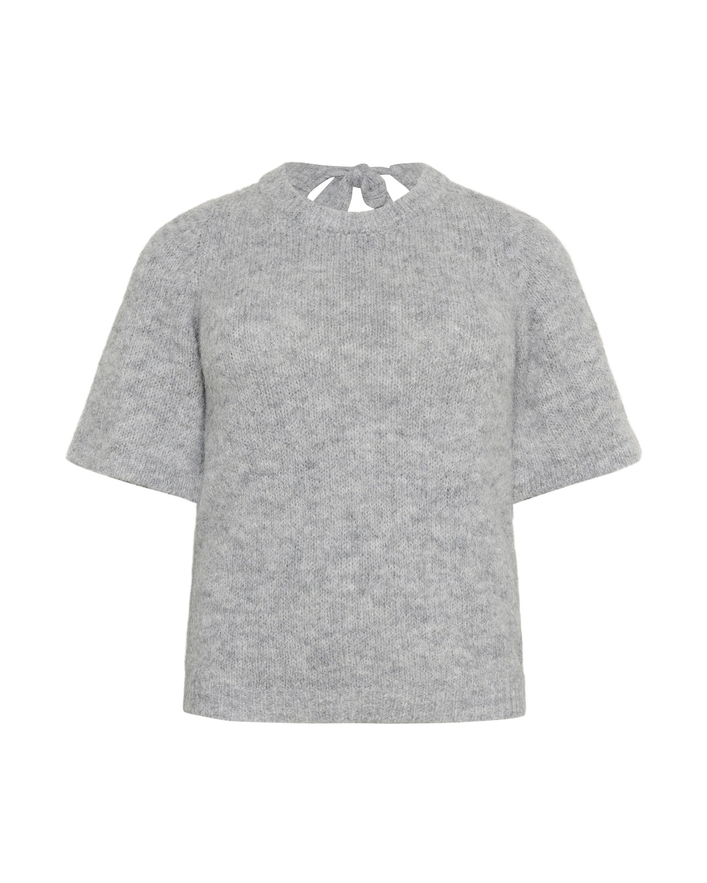 Pull-over KAFFE CURVE en gris : devant