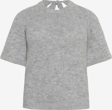 KAFFE CURVE Trui in Grijs: voorkant