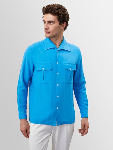 Regular fit Camicia di Antioch in blu: frontale