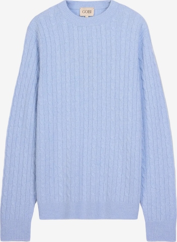 Pull-over GOBI Cashmere en bleu : devant