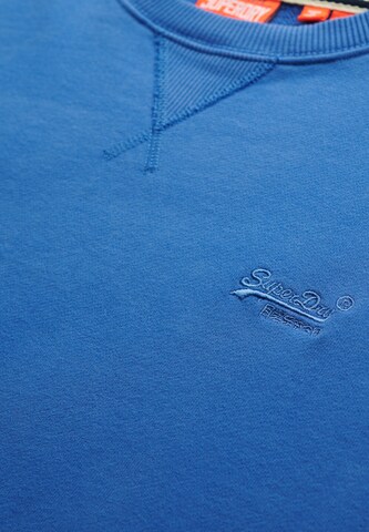 Superdry Sweatshirt 'Essential' in Blauw