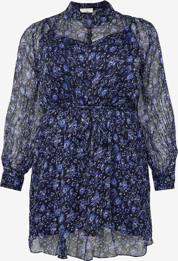 Guido Maria Kretschmer Curvy Collection Kleid 'Pace' in blau / nachtblau / weiß, Produktansicht