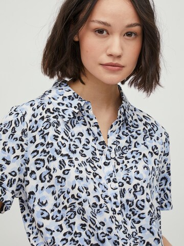 Vila Petite Blouse in Blauw