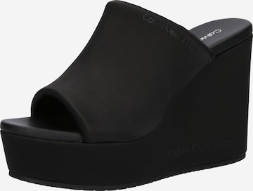 Calvin Klein Jeans - Regular Sandália em preto: frente