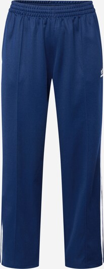 ADIDAS ORIGINALS Pantalon en bleu foncé / blanc, Vue avec produit