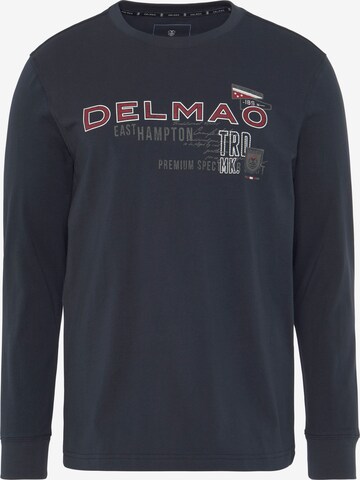 DELMAO Shirt in Blue: front