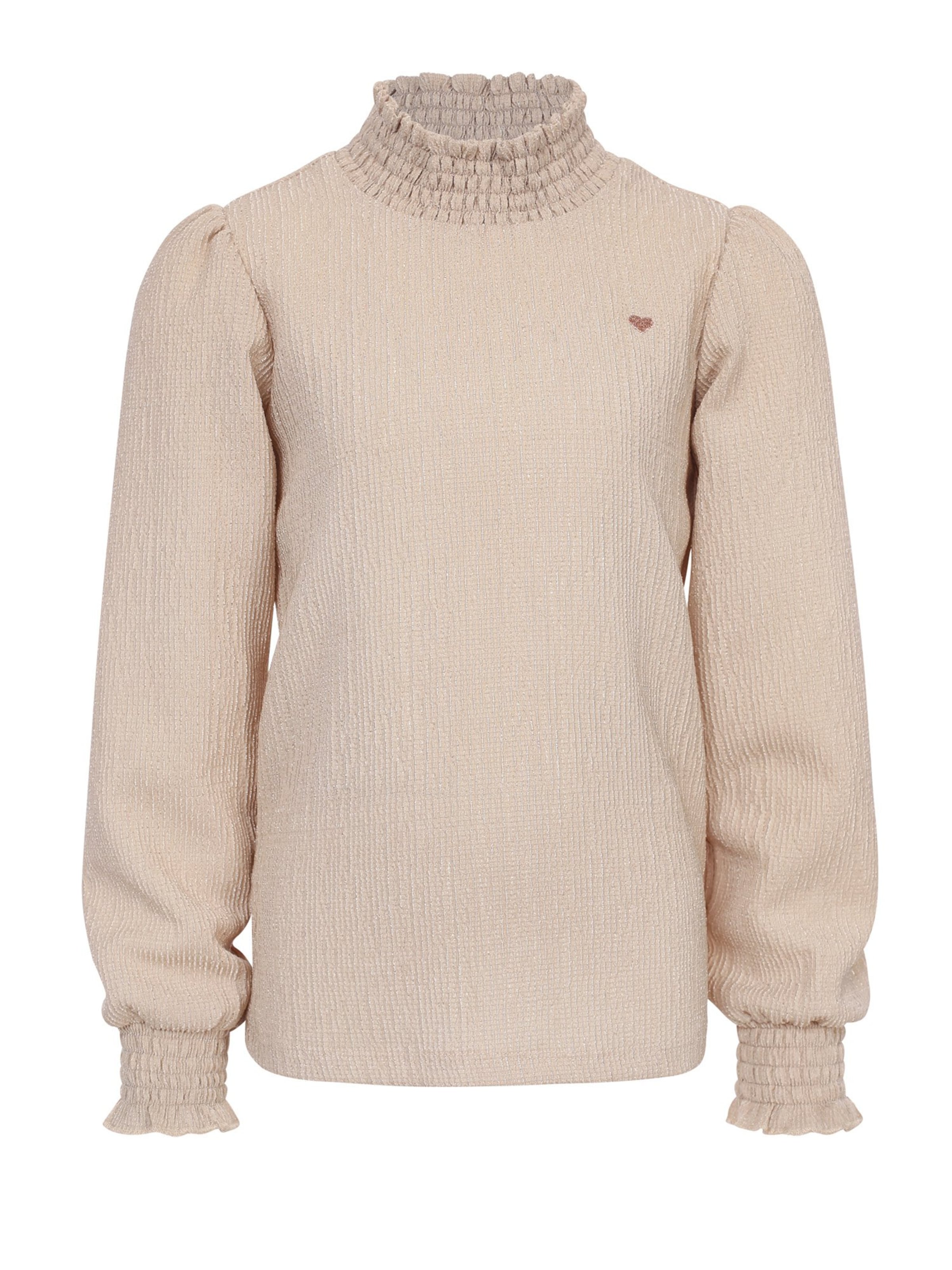 Looxs Revolution Shirt in Beige: voorkant