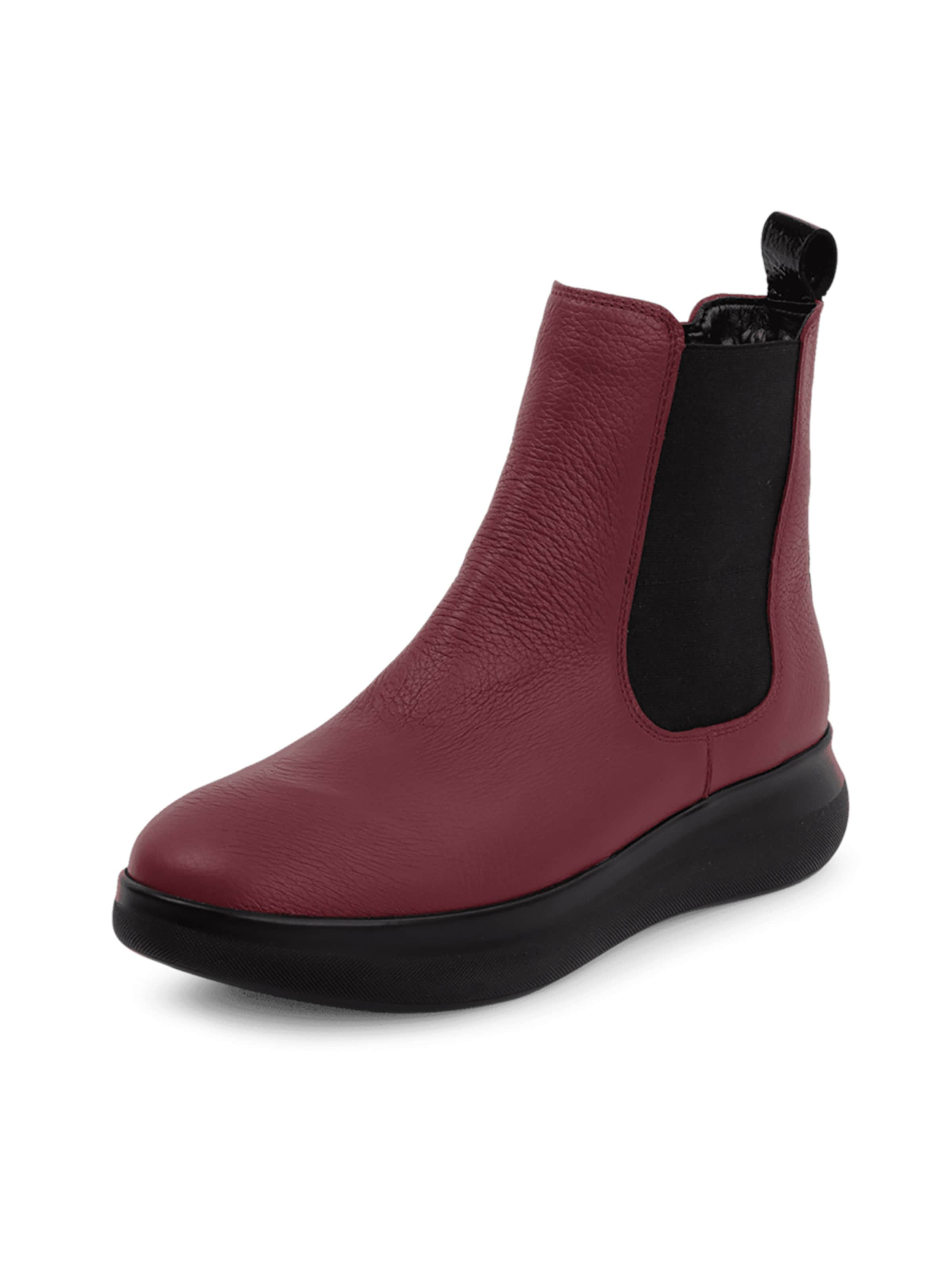 Chelsea Boots VITAFORM en rouge : devant