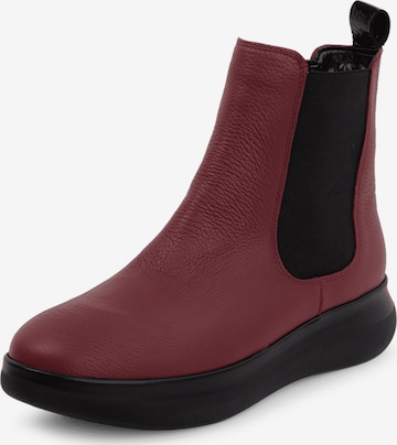 VITAFORM Chelsea Boots in Rot: Vorderseite