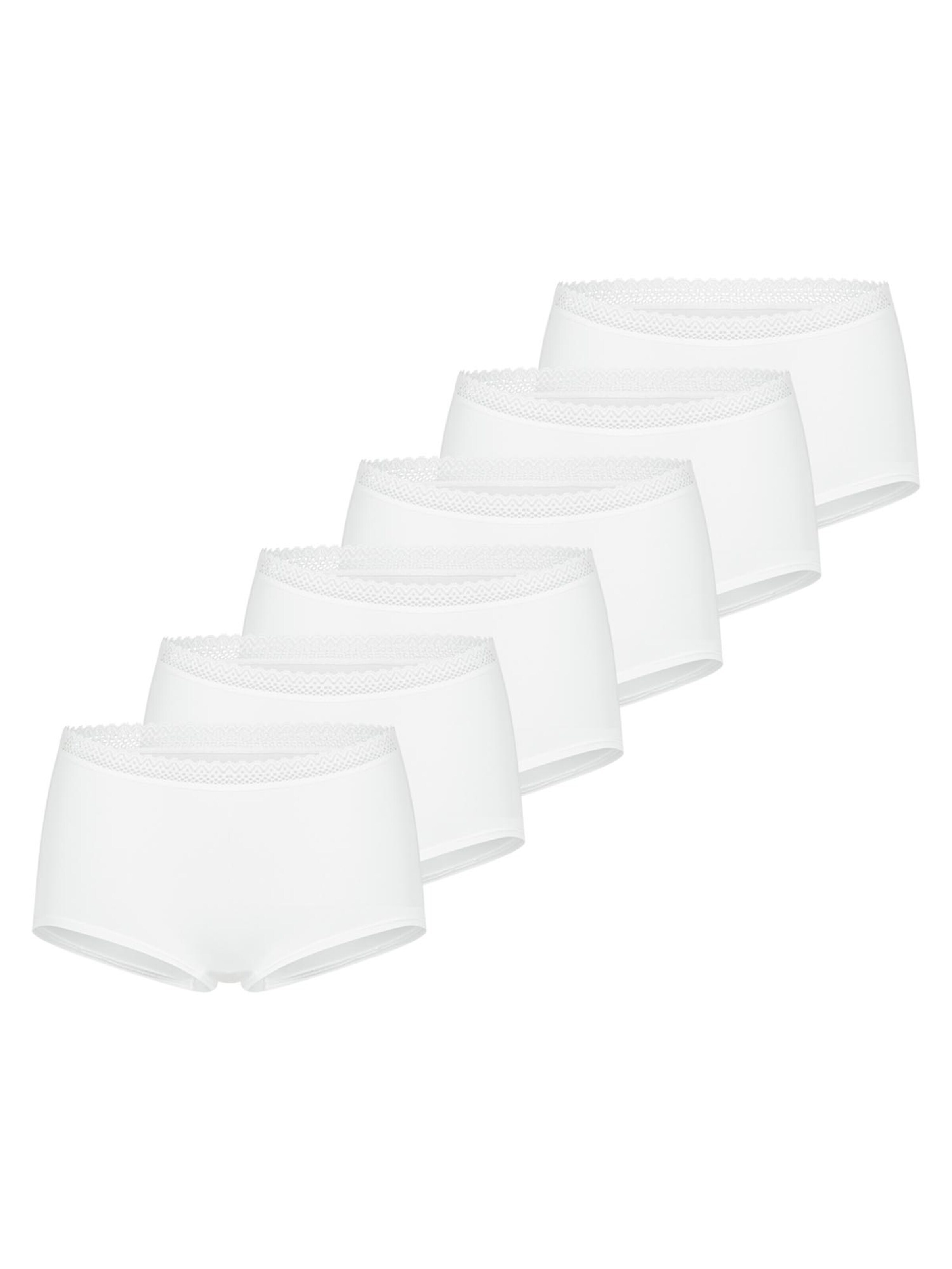 Nina von C. Panty 'Slipboutique' in White: front