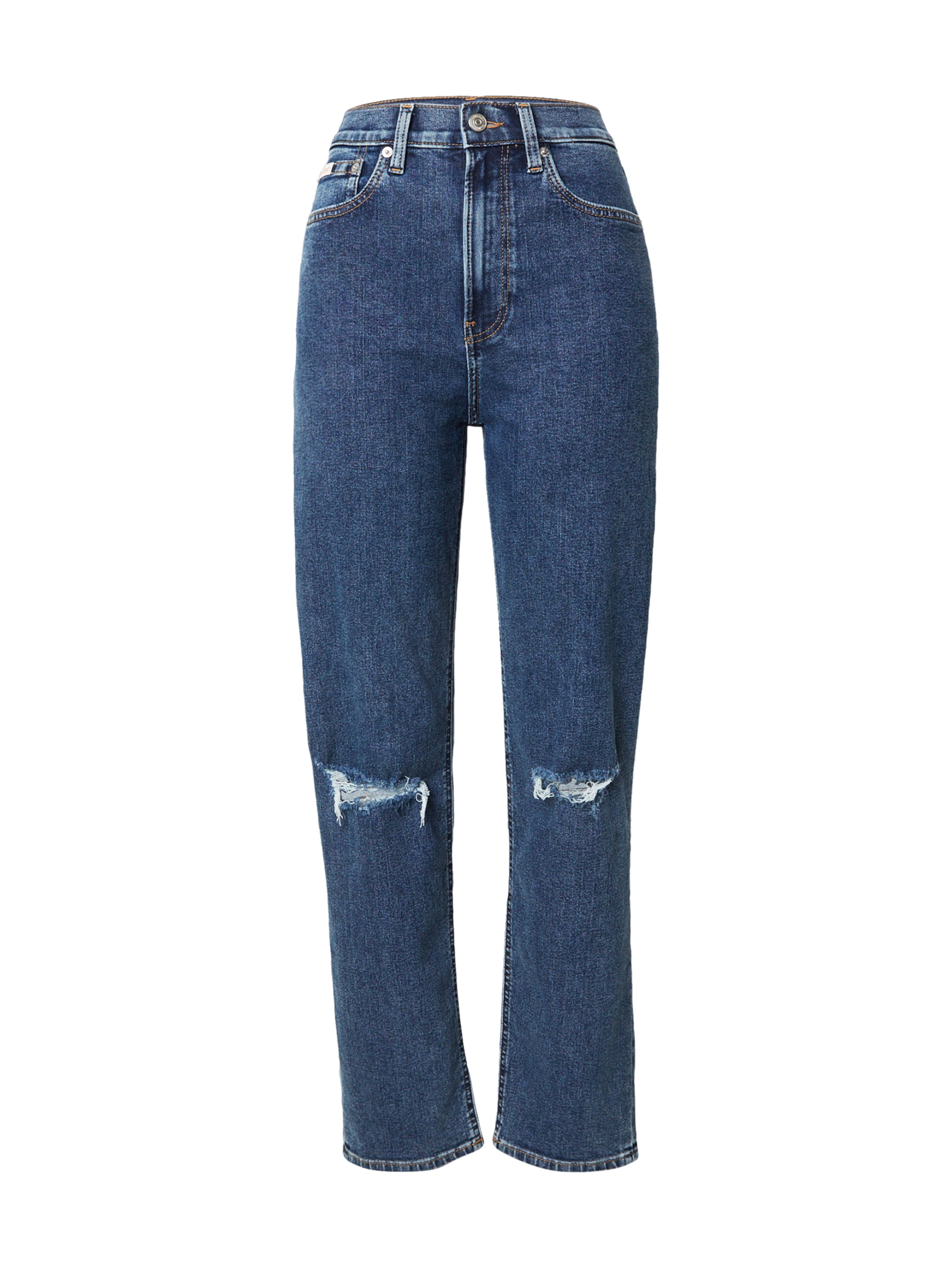 Tapered Jeans de la Calvin Klein Jeans pe albastru: față