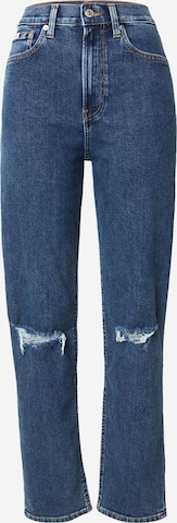 Calvin Klein JeansTapered Traperice - plava boja: prednji dio