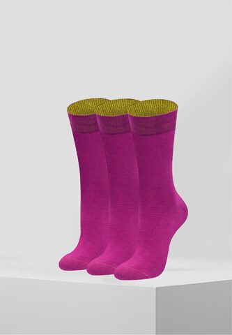 Von Jungfeld Socks in Purple