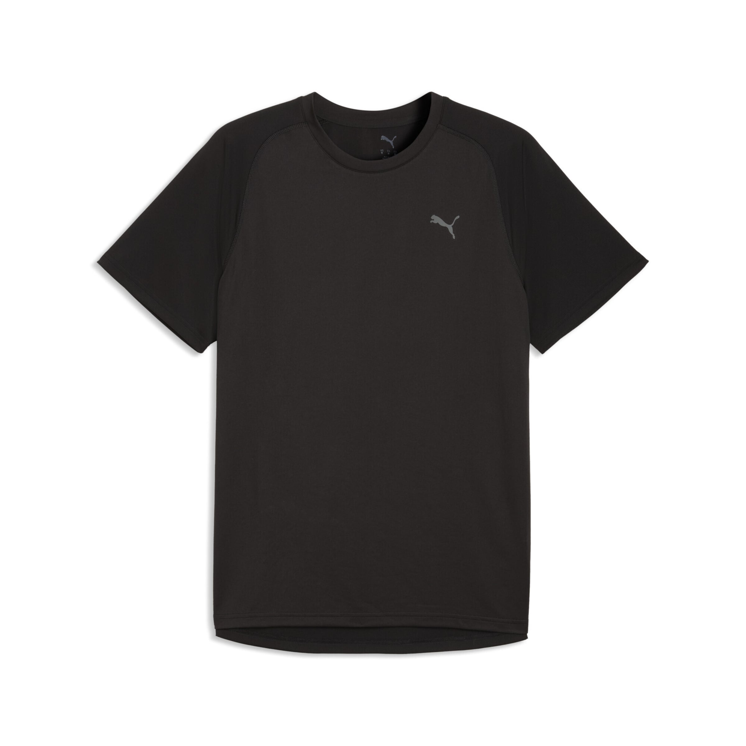 PUMA T-Shirt fonctionnel 'PWRTrain' en gris / noir, Vue avec produit