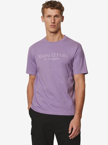 T-Shirt Marc O'Polo en violet : devant