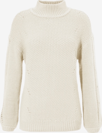 Aniston CASUAL Pullover in Weiß: predná strana