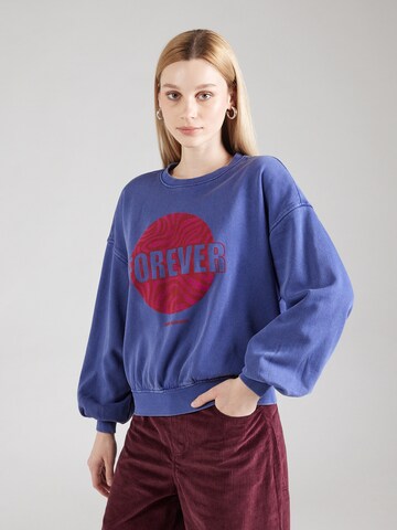 ONLY Sweatshirt 'ONLNATALIE' in Blau: Vorderseite