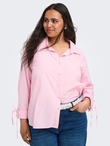 Chemisier 'CAROREGON ALVA' ONLY Carmakoma en rose
