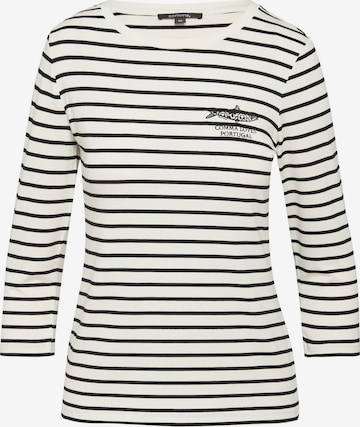 T-shirt COMMA en noir : devant