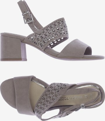 MARCO TOZZI Sandals & High-Heeled Sandals in 37 in Beige: front