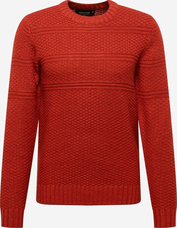 INDICODE JEANS Pullover 'Shores' in Orange: predná strana