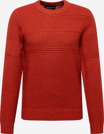 INDICODE JEANS Pullover 'Shores' in Orange: predná strana