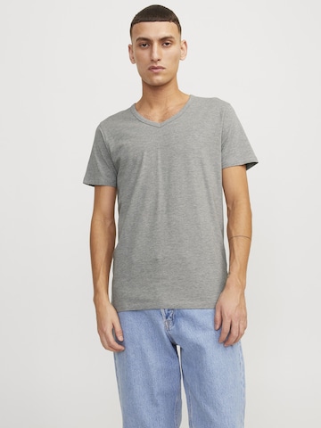 Maglietta di JACK & JONES in grigio: frontale