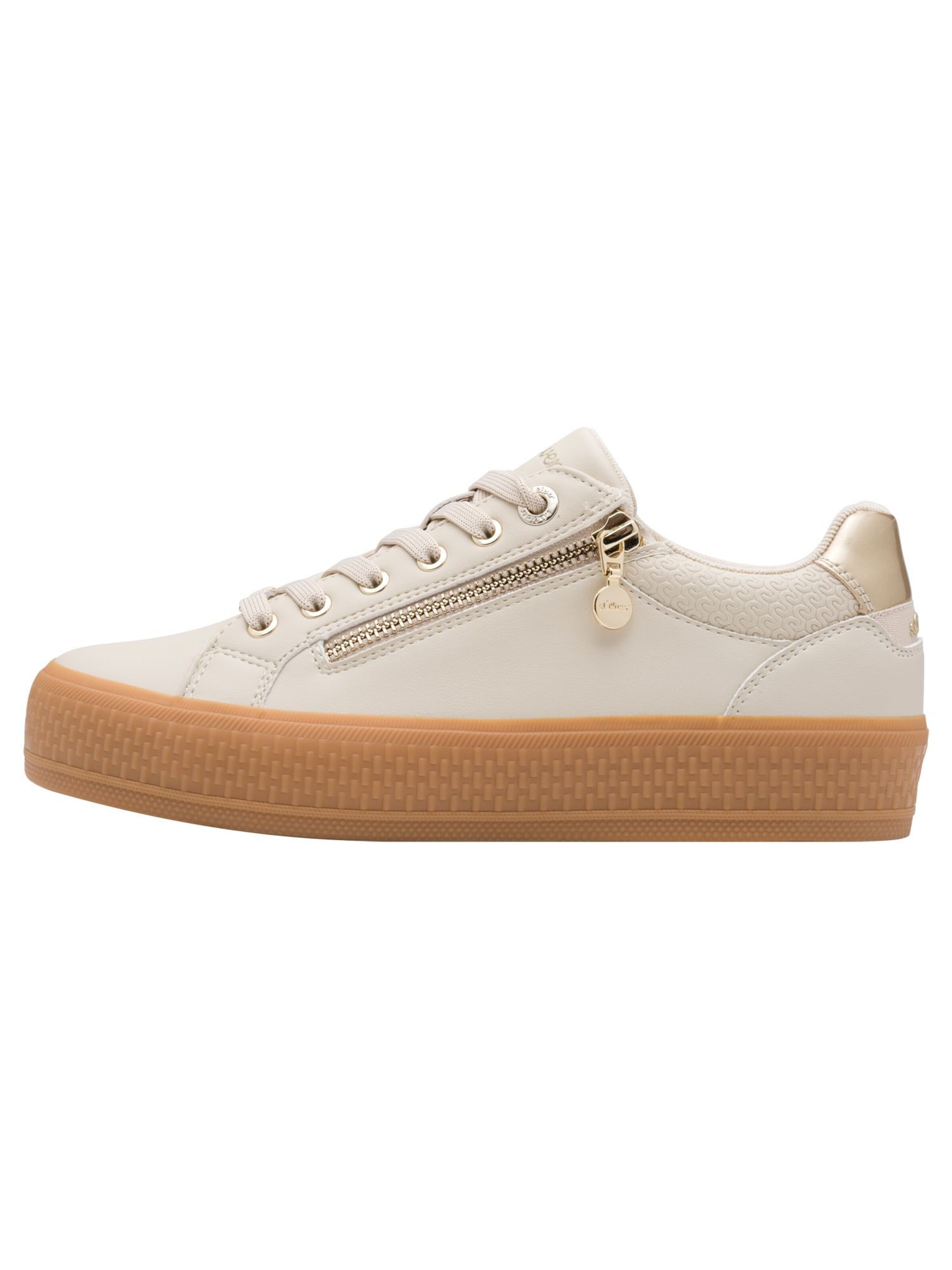 s.Oliver Sneaker in Beige