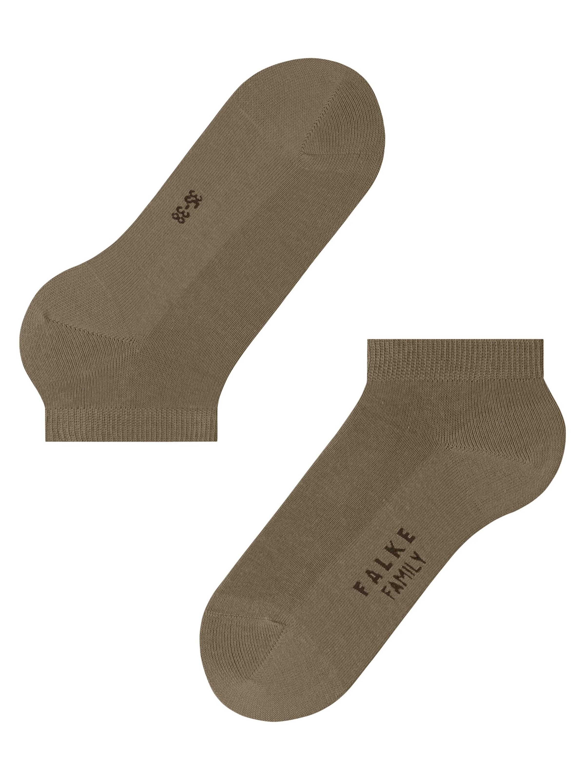 FALKE Ankle Socks 'Family' in Beige