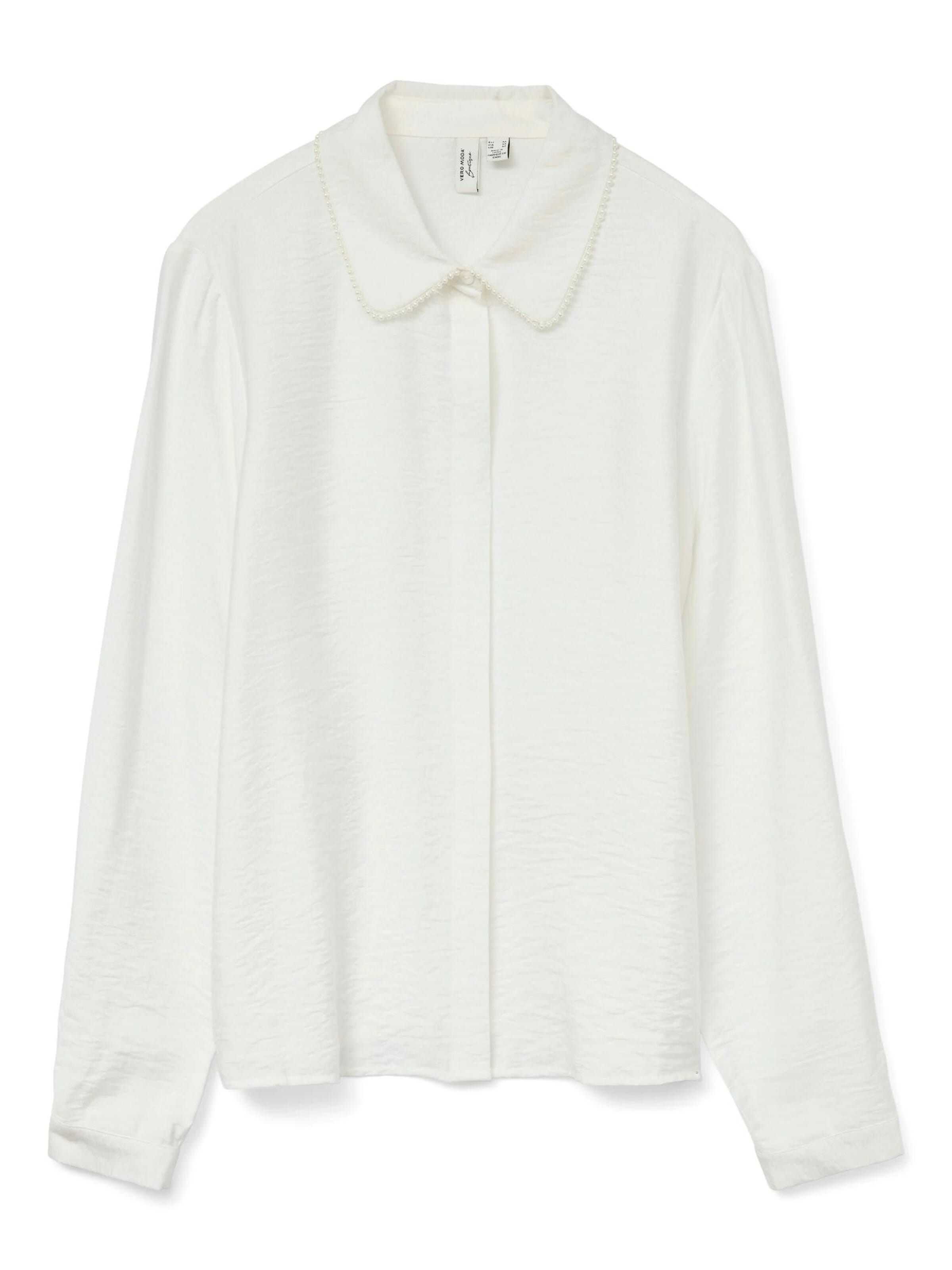 VERO MODA Blouse 'Camicie 10330306' in M in White, Item view