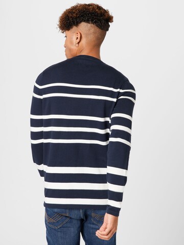 TOM TAILOR DENIM Pullover in Blau